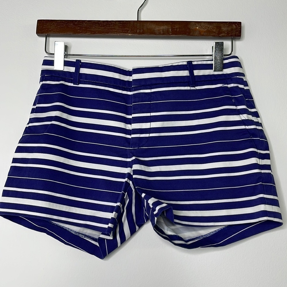 Banana Republic Striped Chino Shorts Size 00P